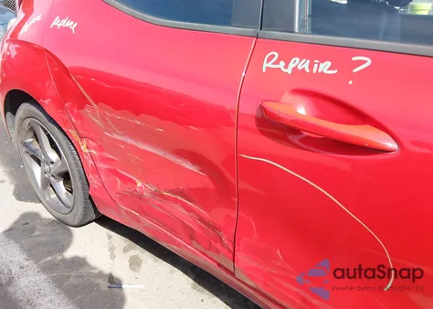 2019 Hyundai Veloster 2.0 z USA, uszkodzony, nr VIN KMHTG6AF2KU018148